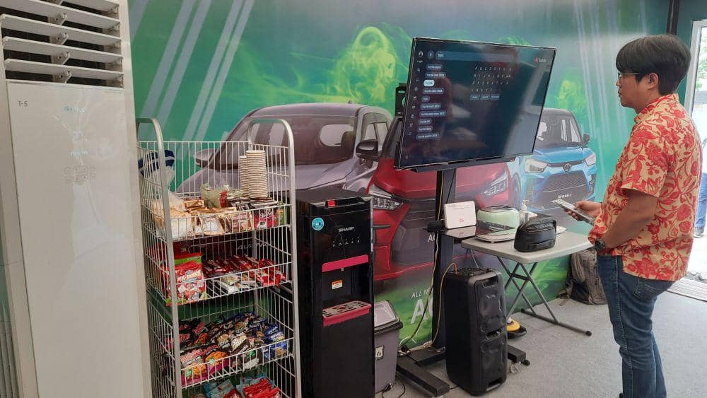 Posko Siaga Toyota Nasmoco di Rest Area Tol Ungaran KM 429A siap layani pemudik di momen Lebaran 2024. (Dok. Nasmoco)