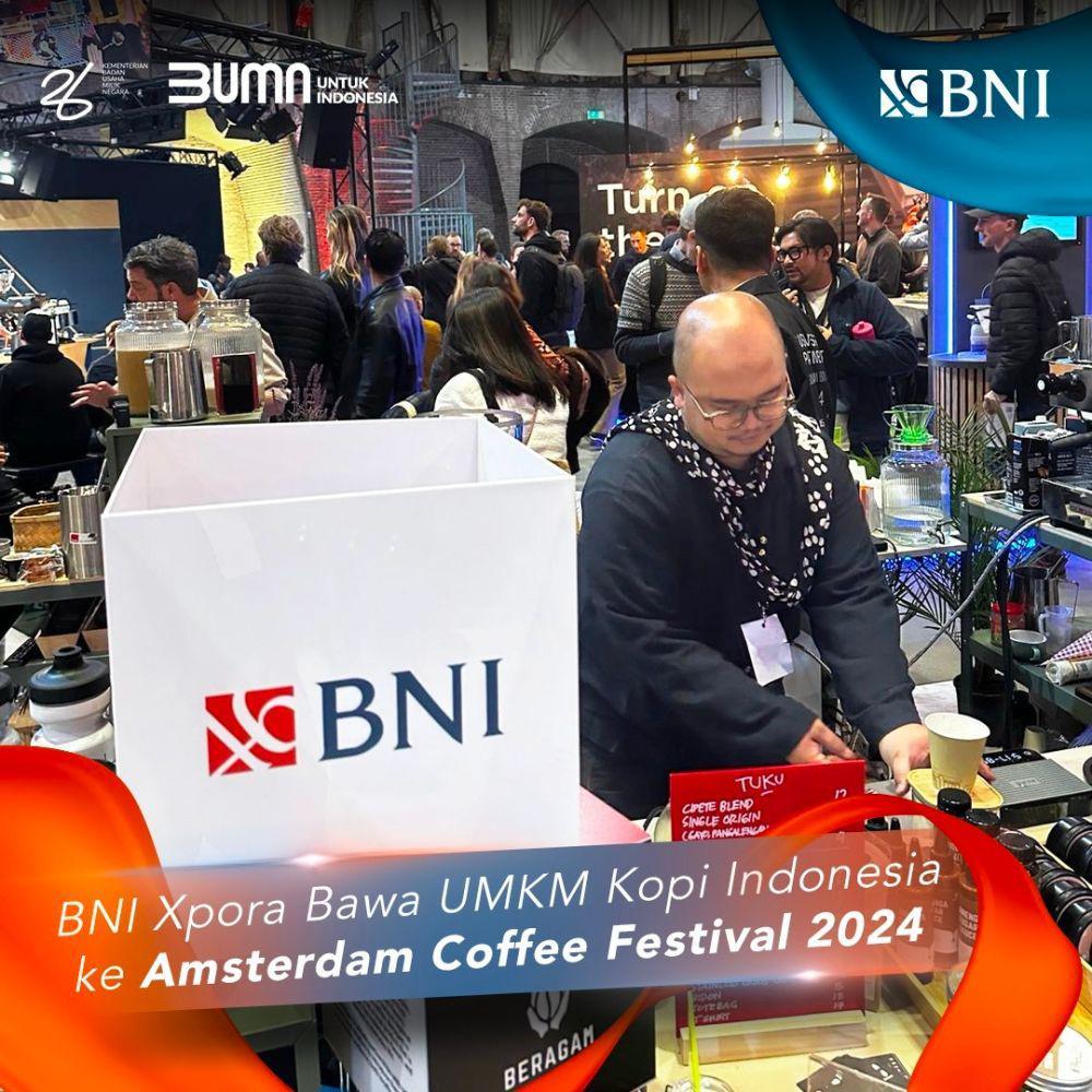 Kenalkan Kopi Indonesia, BNI Boyong 5 Produk UMKM ke Belanda