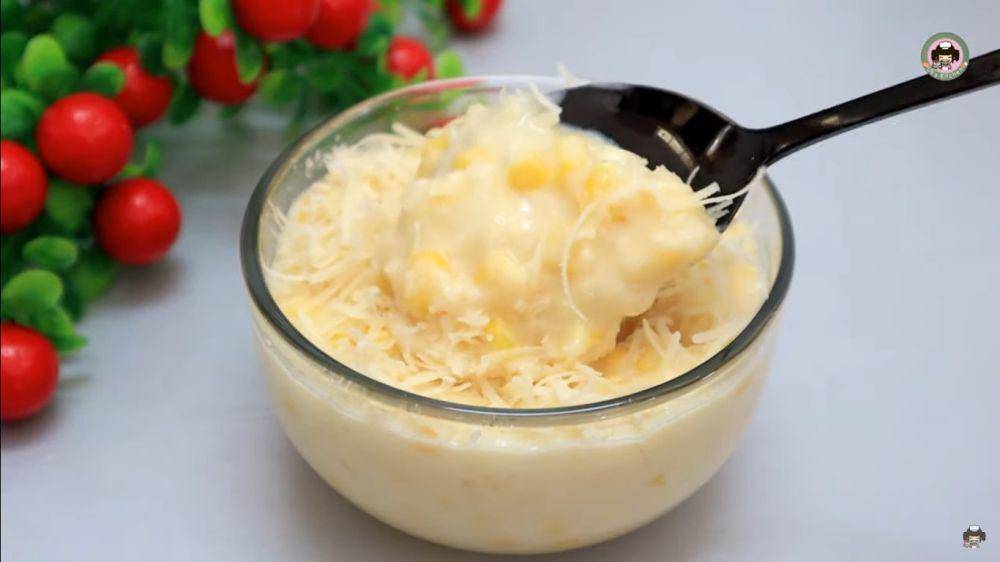 ilustrasi jagung susu keju (youtube.com/Uli's Kitchen)