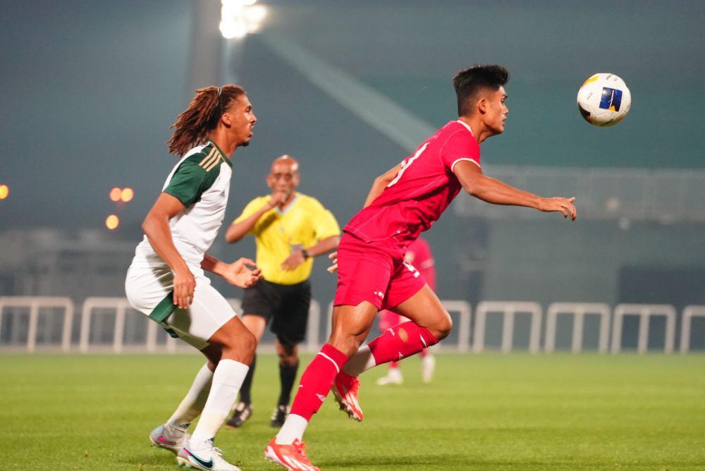 Timnas U-23 Dilumat Arab Saudi dalam Laga Uji Coba