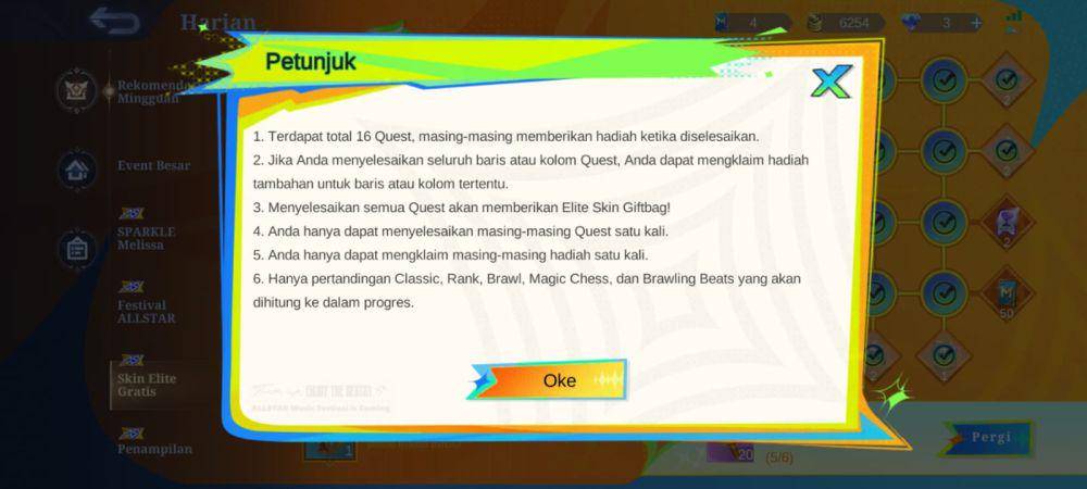 event Papan Bingo di Mobile Legends (dok. Moonton/Mobile Legends: Bang Bang)