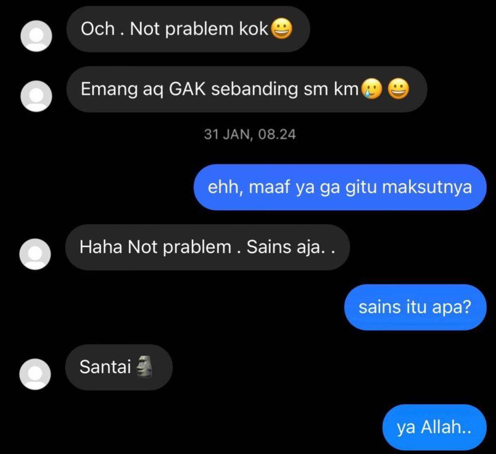 chat yang bikin ilfeel (tiktok.com/@naawwura_)