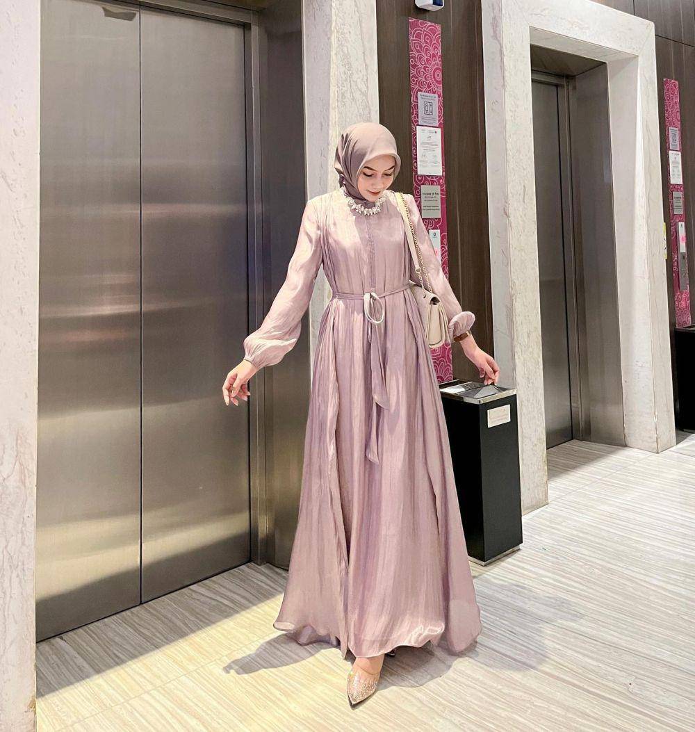 Rekomendasi Baju Lebaran Shimmer (instagram.com/nrmaidh_)