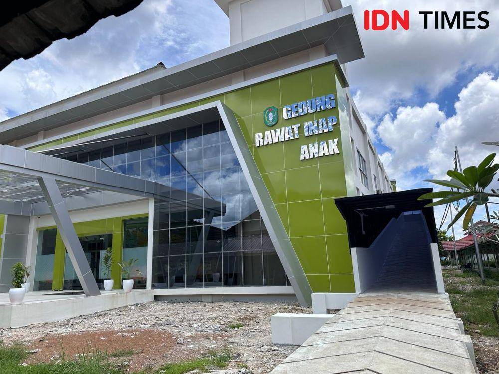Gedung rawat inap anak bisa tampung 100 pasien. (IDN Times/Teri).