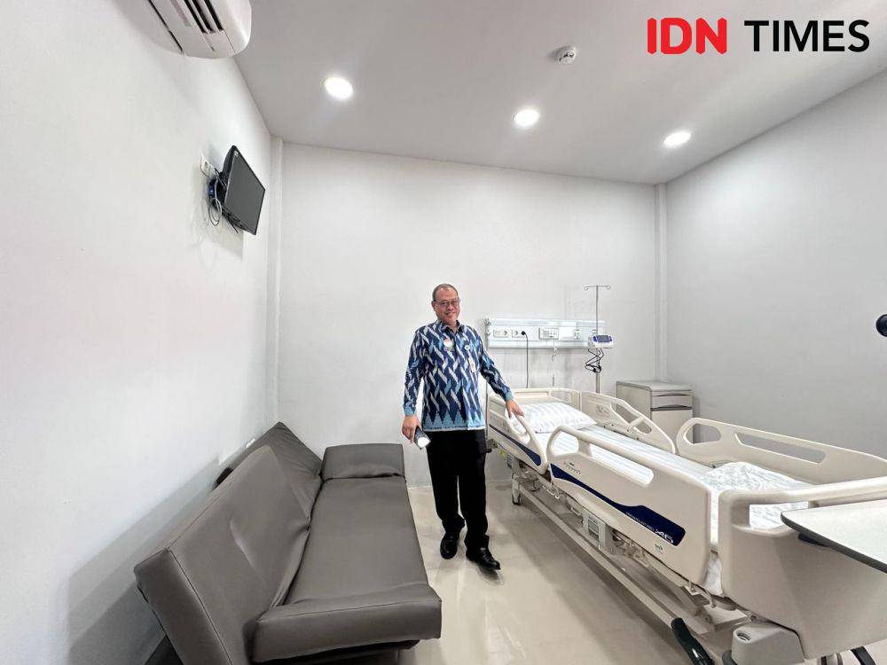 Ruangan rawat inap anak VIP di RSUD Soedarso. (IDN Times/Teri).