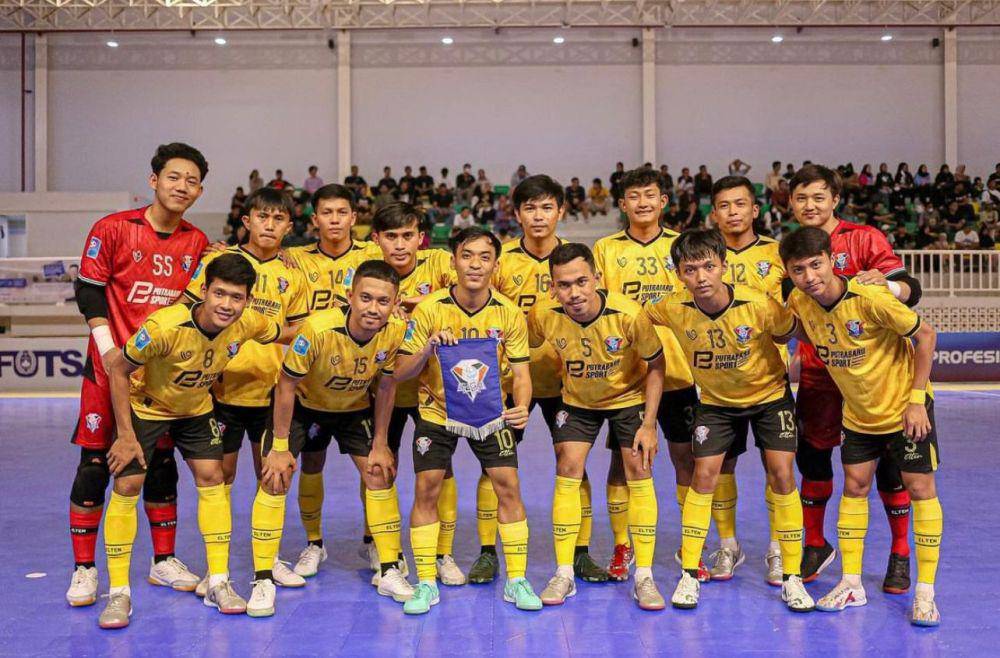Tim Giga FC saat kenakan jersey Elten Apparel di Liga Futsal Profesional Indonesia. (Dok. Elten Apparel).