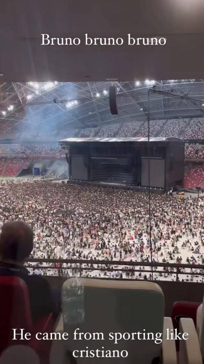 potret Al Ghazali nonton konser Bruno Mars bareng keluarga (instagram.com/alghazali7)