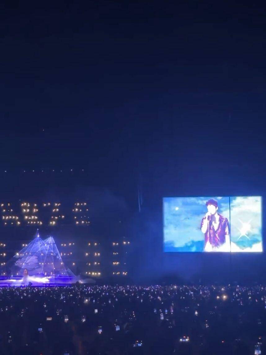 potret Mahalini dan Rizky Febian nonton konser Bruno Mars (instagram.com/mahaliniraharja)