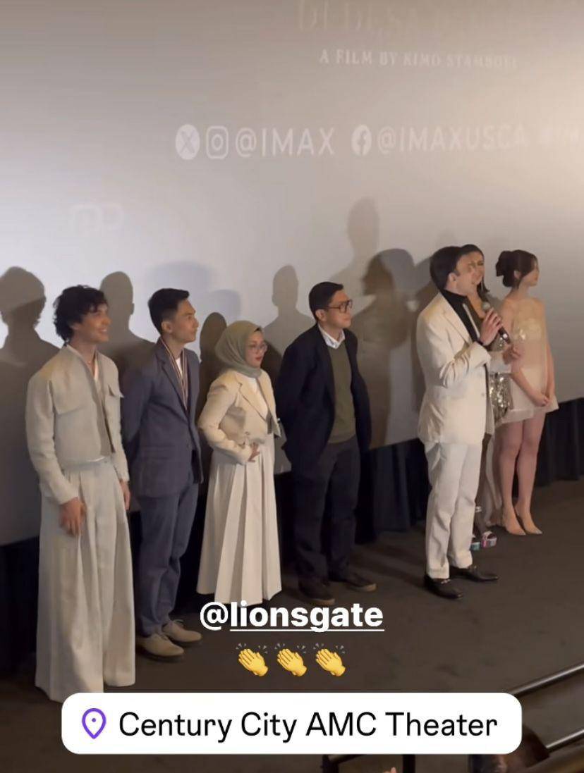 potret gala premiere film Badarawuhi di Desa Penari di Amerika Serikat (Instagram.com/kknmovie)