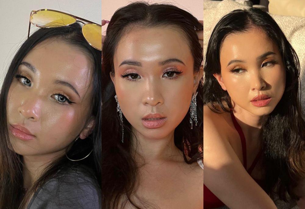 7 Inspirasi Makeup ala Indah Gunawan, Podcaster yang Lagi Viral