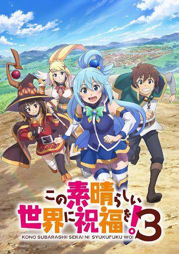 Poster KonoSuba: God's Blessing on This Wonderful World! 3 (dok. Vidio/KonoSuba: God's Blessing on This Wonderful World! 3)