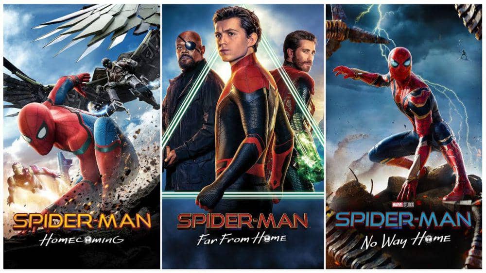 trilogi Spider-Man MCU (dok. Marvel Studios/Spider-Man: Homecoming |Spider-Man: Far From Home | Spider-Man: No Way Home)