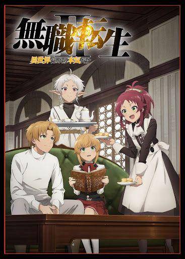 Poster Mushoku Tensei: Jobless Reincarnation Season 2 Part 2 (dok. Vidio/Mushoku Tensei: Jobless Reincarnation Season 2 Part 2)