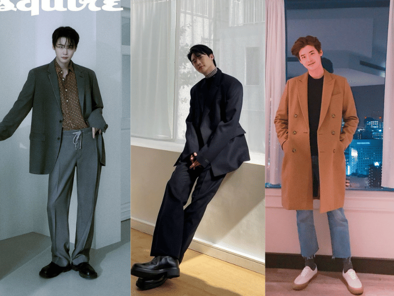 8 Inspirasi Mix and Match Blazer ala Aktor Lee Jong Suk, Super Trendi!