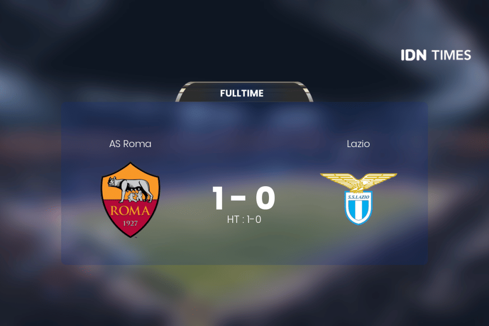 AS Roma Curi Poin Penuh Atas Lazio