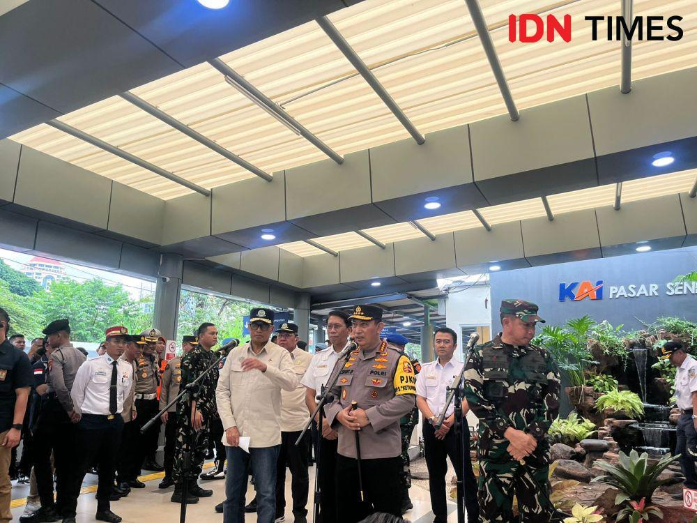 Jumlah Penumpang Kereta Api di Stasiun Senen Tembus 20.800 Orang