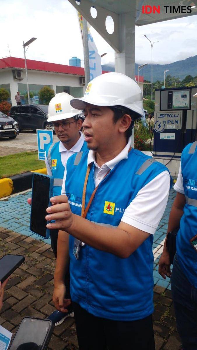 General Manager PLN UID Lampung, Sugeng Widodo. (IDN Times/Martin L Tobing).