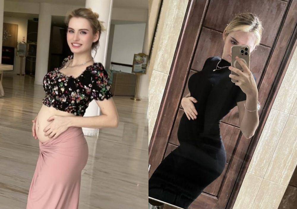 potret baby bump Natasya istri Robby Shine (Instagram.com/natasyashine)