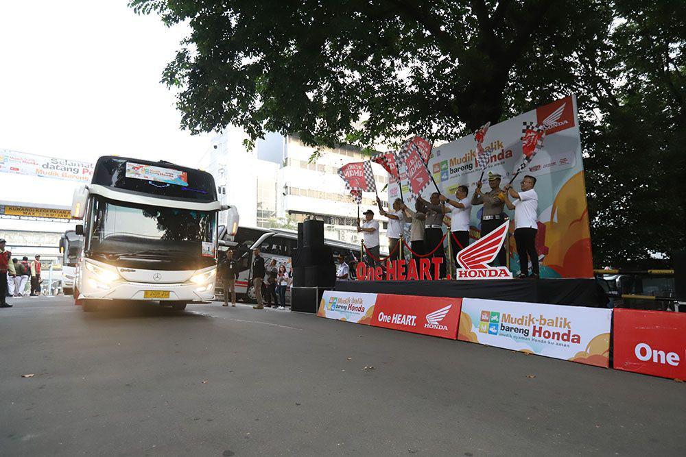 Honda Berangkatkan 2.559 Konsumen Mudik ke Kampung Halaman