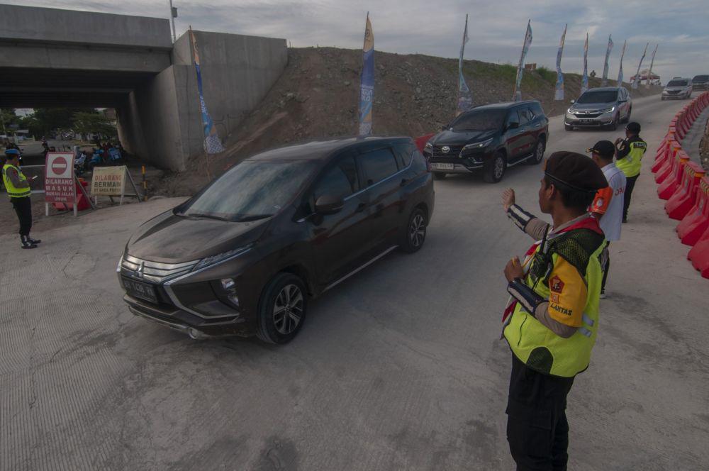 Jalur Fungsional Tol Jogja-Solo Beroperasi untuk Arus Balik