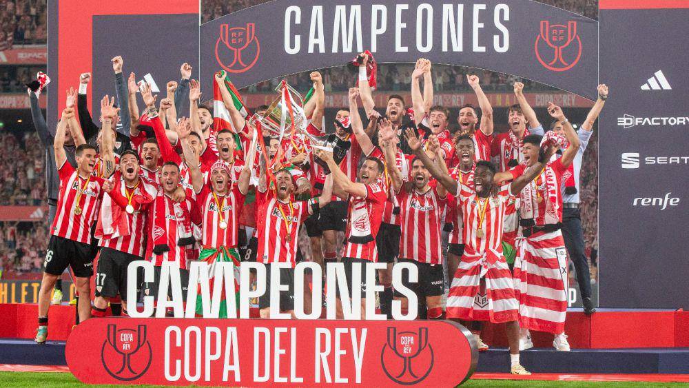 Athletic Bilbao menjuarai Copa del Rey 2023/2024. (twitter.com/AthleticClub)