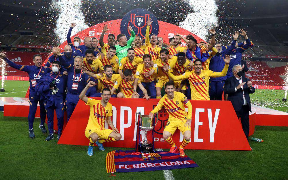 Barcelona menjuarai Copa del Rey 2020/2021. (twitter.com/FCBarcelona)