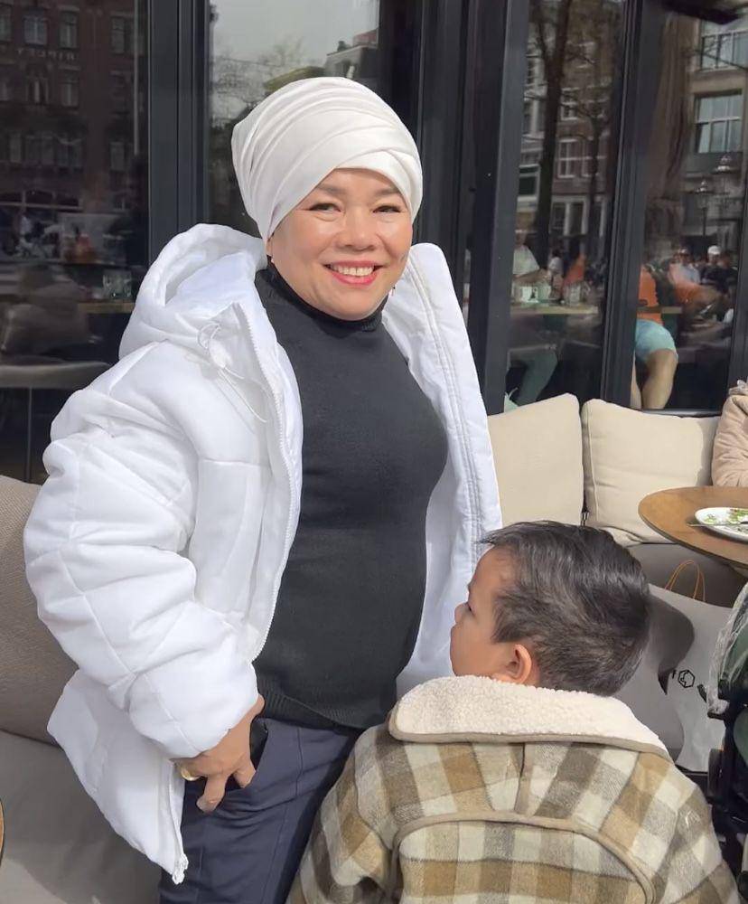 potret Haji Faisal dan istri liburan ke Eropa bersama Gala Sky (Instagram.com/opah_faisal)