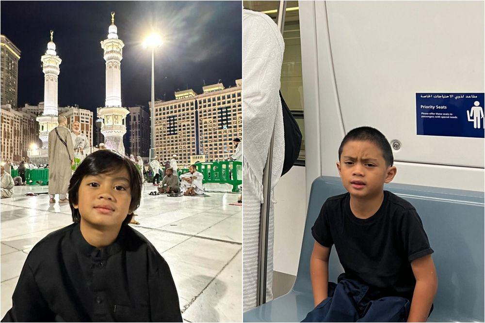 10 Potret Dia Sekala Bumi Cukur Rambut Jelang Lebaran, Manly!
