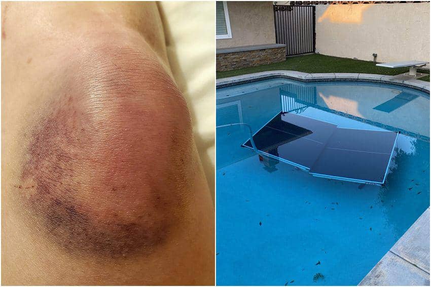 7 Momen Apes yang Berkaitan dengan Tenis Meja, Kacau!