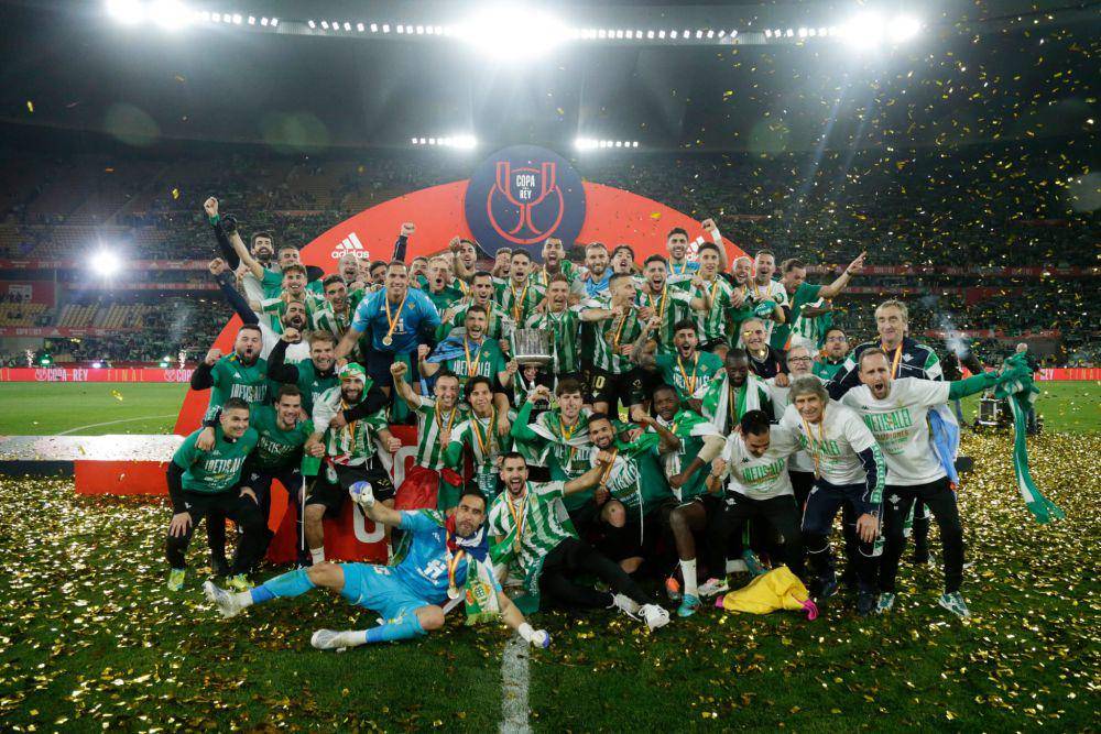 Real Betis menjuarai Copa del Rey 2021/2022. (twitter.com/RealBetis)