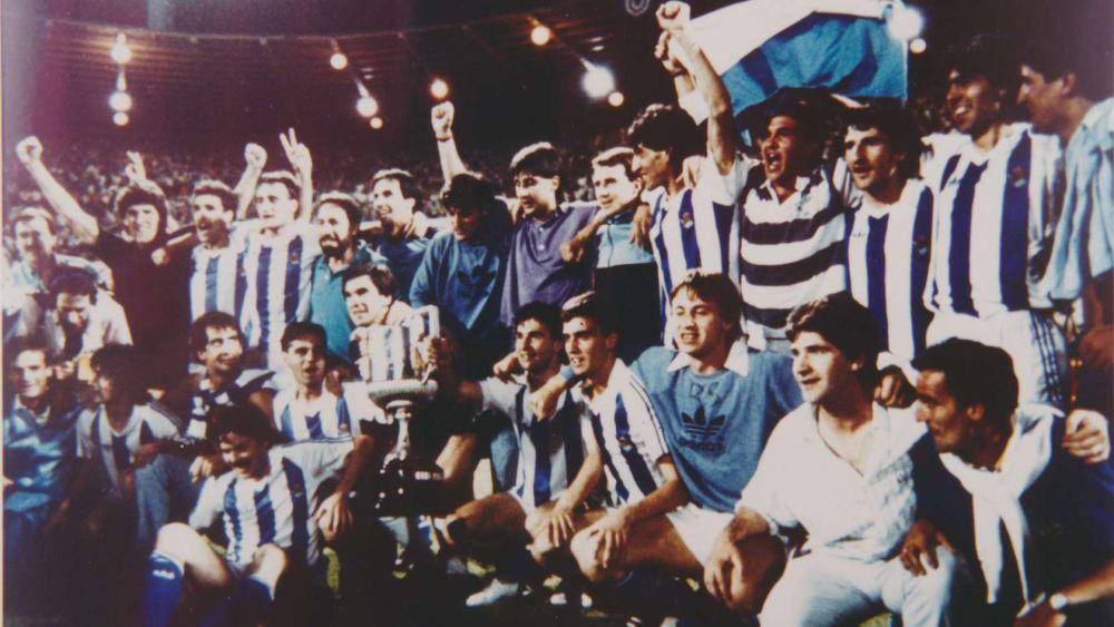 Real Sociedad menjuarai Copa del Rey 1986/1987. (realsociedad.eus)