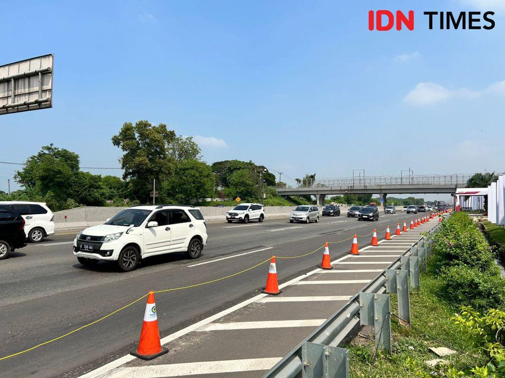 One Way Arus Mudik KM 72-414 Dihentikan Pukul 10.00 WIB