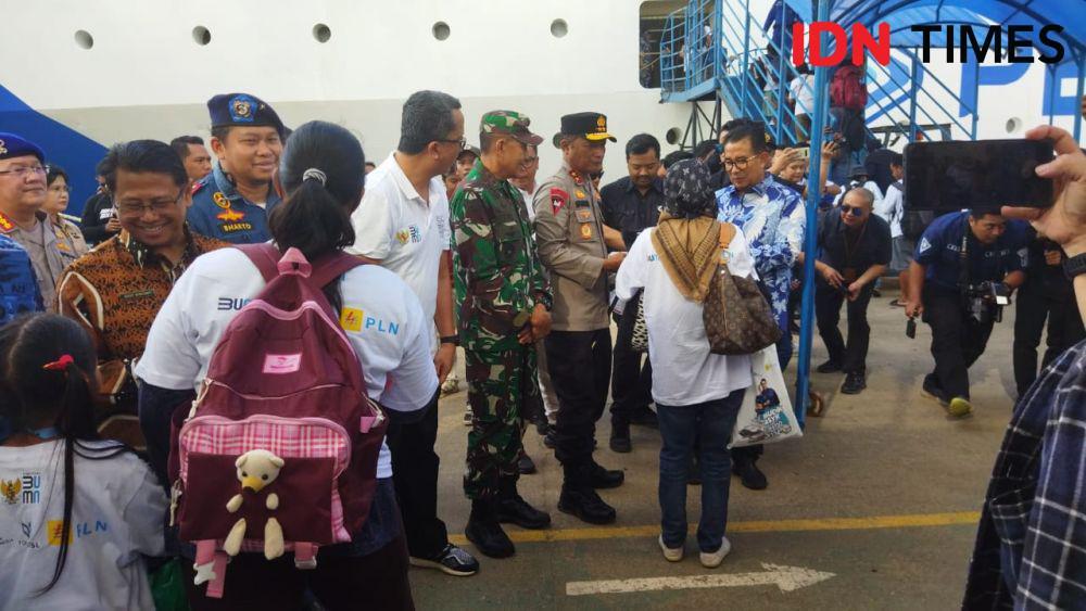 Ribuan Pemudik Bersama BUMN Diberangkatkan dari Pelabuhan Semayang