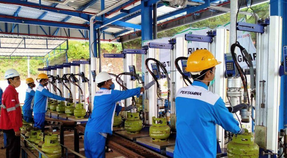 Depot LPG. (dok. Pertamina)