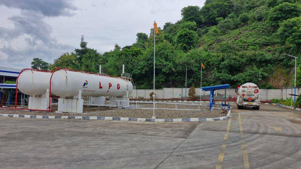 Depot LPG. (dok. Pertamina)
