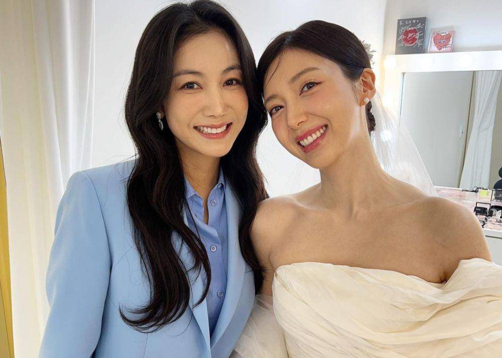 momen Kim Ok Vin dampingi Chae Seo Jin menikah (instagram.com/kimokvin)