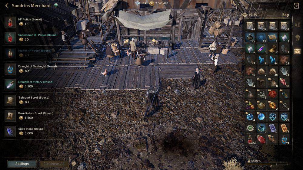 mata uang gold di game Night Crows (dok. Wemade Connect/Night Crows)