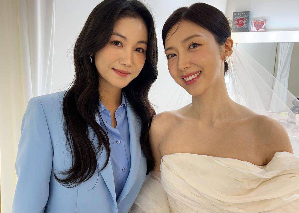 momen Kim Ok Vin dampingi Chae Seo Jin menikah (instagram.com/kimokvin)