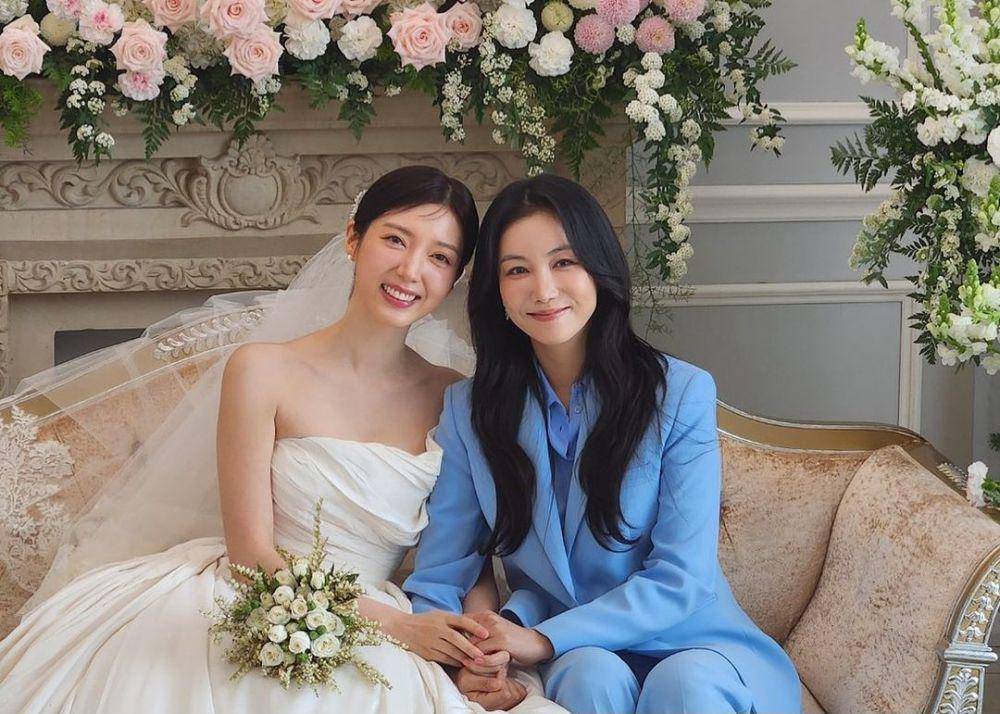 momen Kim Ok Vin dampingi Chae Seo Jin menikah (instagram.com/kimokvin)