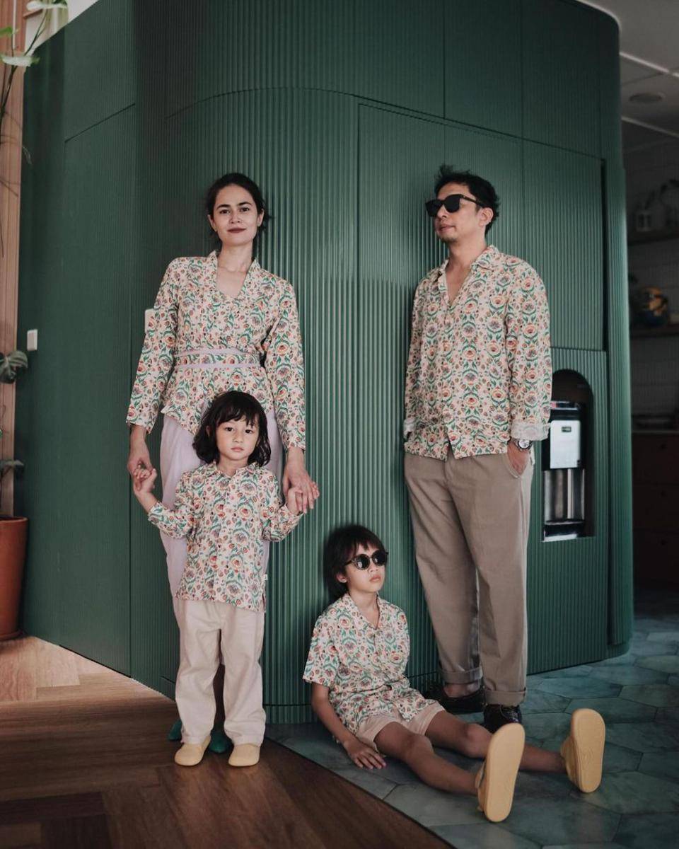 potret keluarga Ringgo Agus Rahman (instagram.com/sabaidieter)