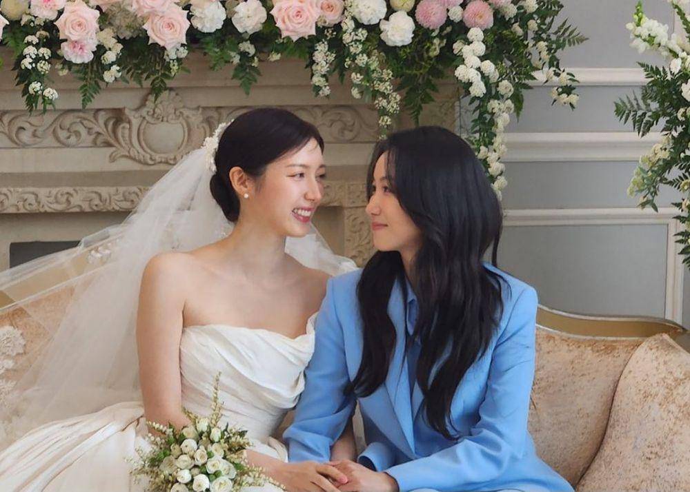 momen Kim Ok Vin dampingi Chae Seo Jin menikah (instagram.com/kimokvin)