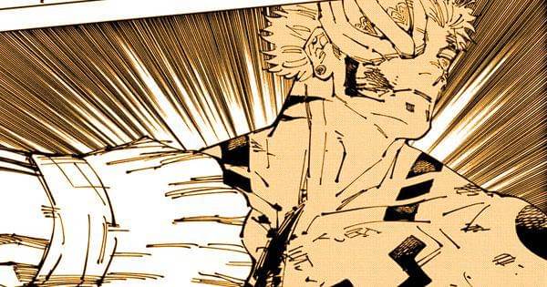 Tinju Yuji menghampiri Sukuna ( Dok. Shueisha / Jujutsu Kaisen )