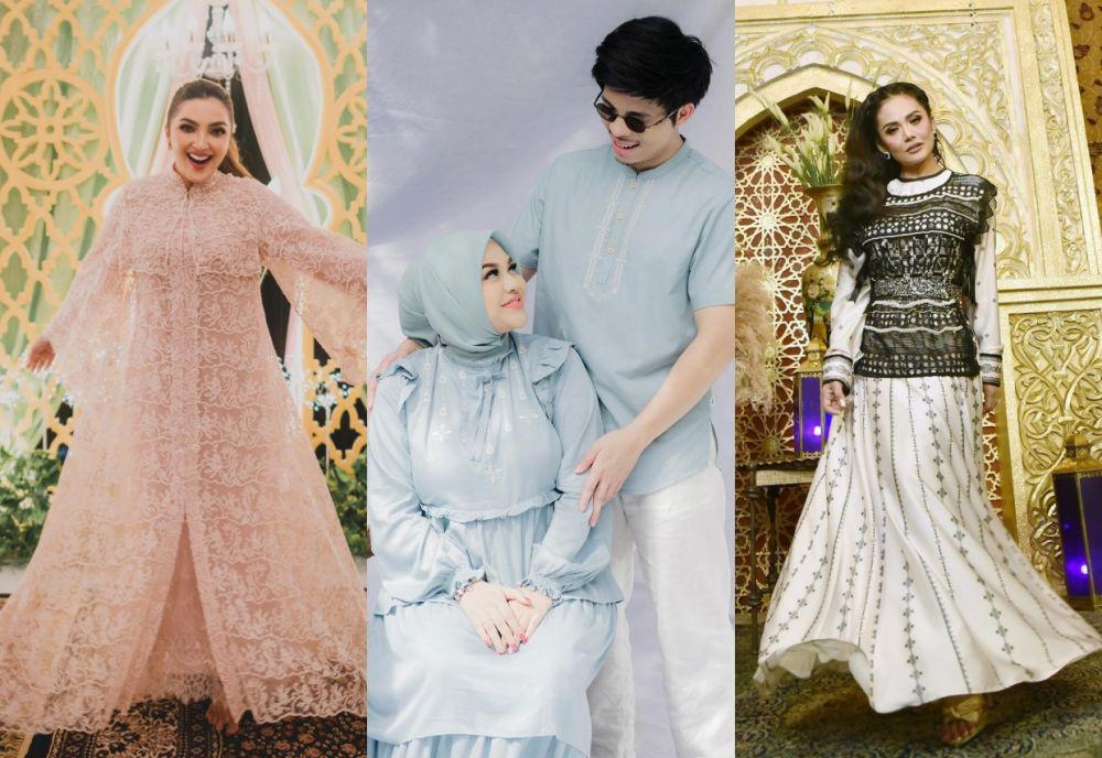9 Ide Gaya Lebaran Modis ala Aurel Hermansyah, Ashanty, dan KD