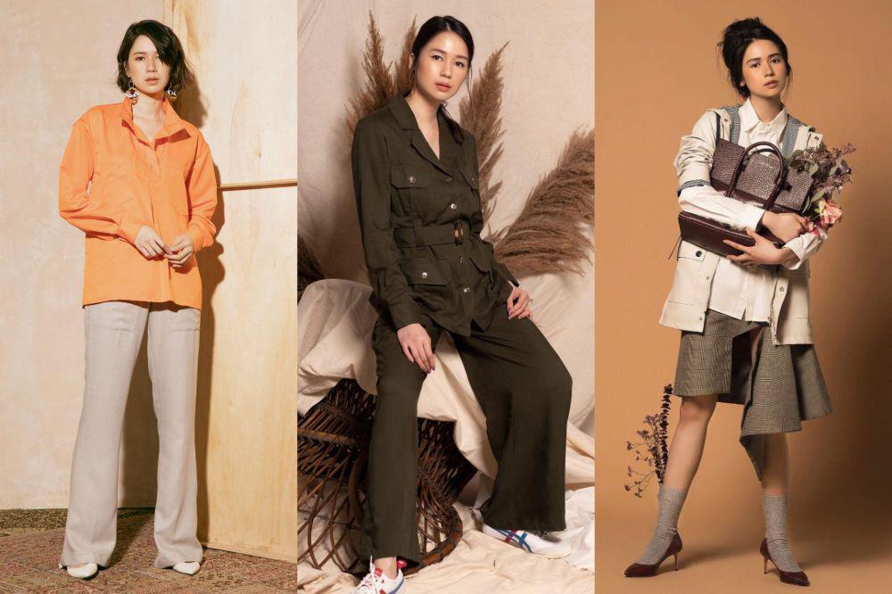 8 Inspirasi Outfit Earth Tone ala Laura Basuki, Favorit Cewek Bumi!