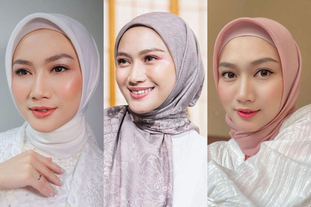 12 Inspirasi Makeup Lebaran ala Melody Laksani, Fresh Banget!