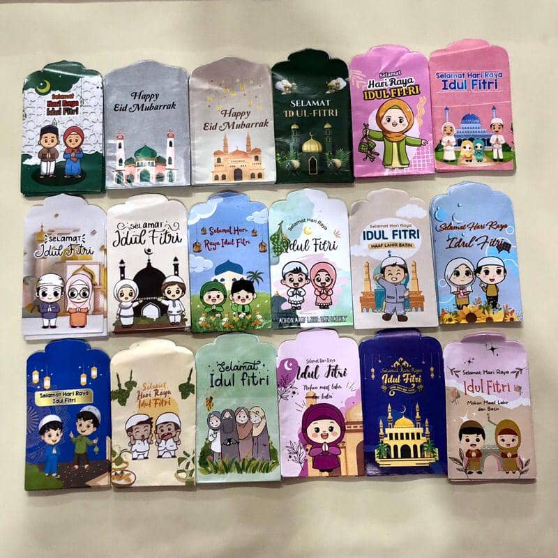 amplop lebaran untuk anak-anak (shopee.co.id)
