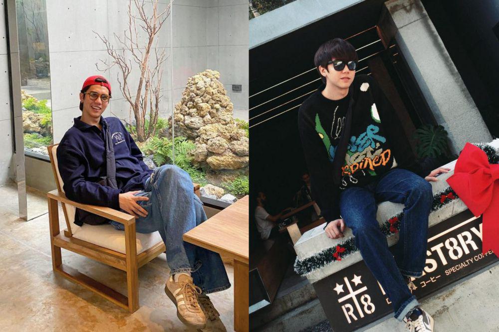 7 Inspirasi OOTD Kasual ala Aktor Sing Harit, Mix and Match yang Hits
