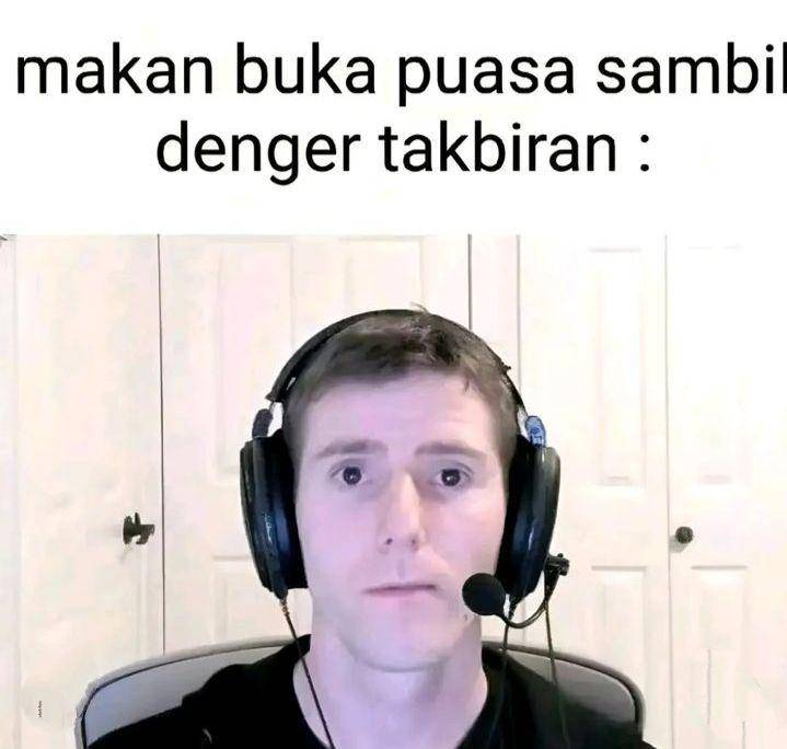 meme hari dengar takbiran (instagram.com/netizenoninternet)
