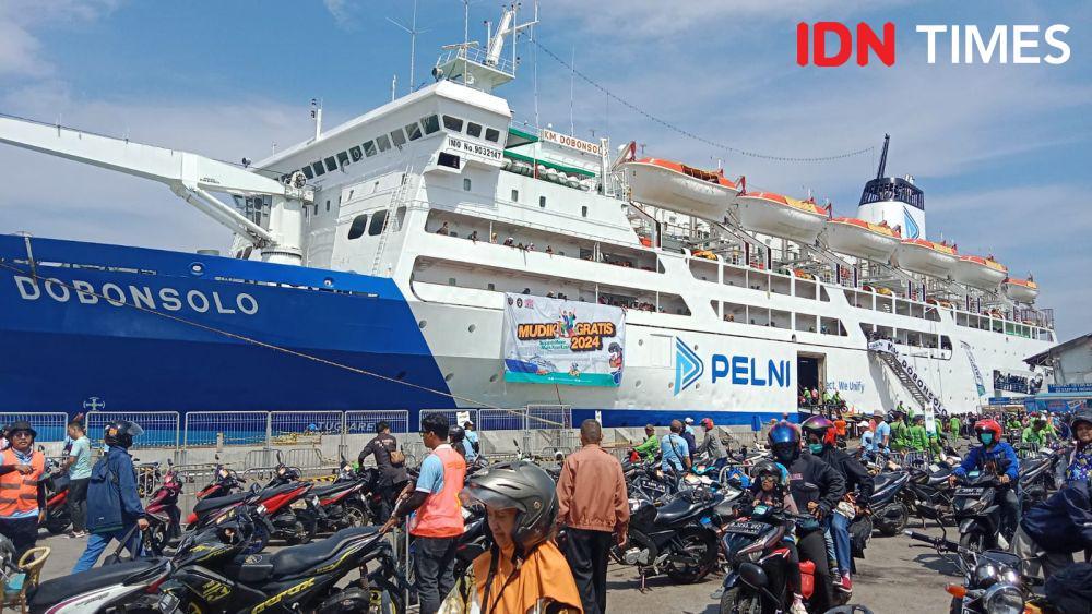 Kapal Mudik Gratis Pelni Balik ke Jakarta Hari Ini, Angkut 2.423 Orang