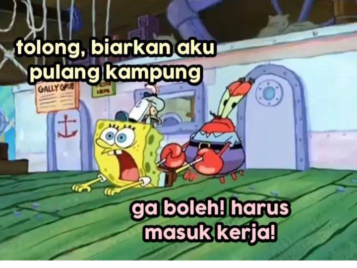 7 Meme Alasan Gak Ikutan Mudik Lebaran, Bisa Jadi Tuntutan Pekerjaan?